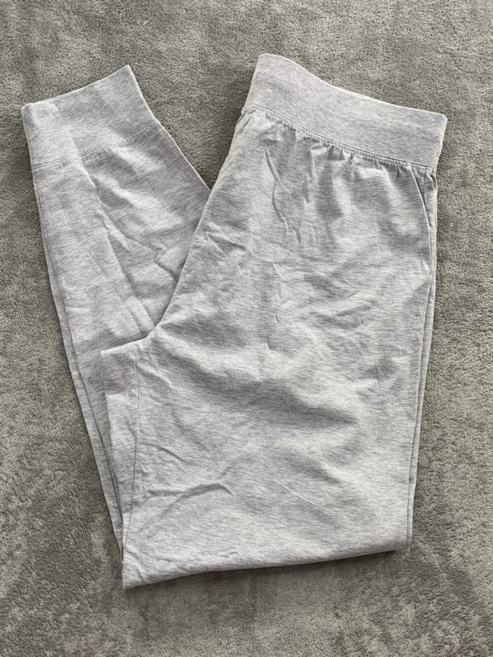 Handvaerk Joggers Men’s Size Large Gray 100% Organic Cotton Made Peru Sweatpants